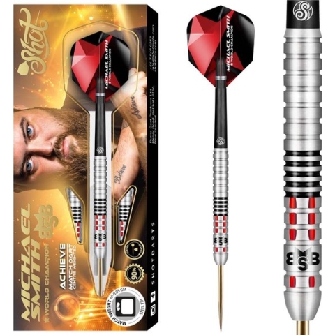 Shot Michael Smith Achieve 90% - Dartpijlen - 26 Gram