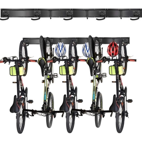 SODEAL Luxe Fiets Ophangsysteem - Fietshaak - Fiets Ophangbeugel - Muurbeugel Fiets - Fietsenrek - Fietsbeugel - Mountainbike