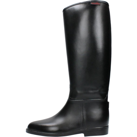EQUI- THEME - Riding - rijlaarzen - Zwart - Rubber - Maat 35 - Kuit smal