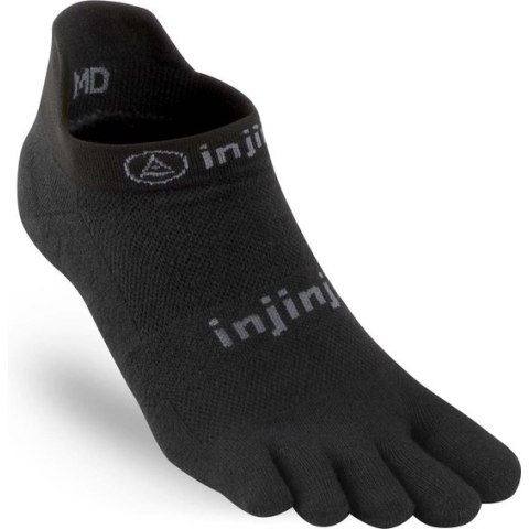 Injinji Run Light No-Show Coolmax Teensok 261110 noir L=44,5-47
