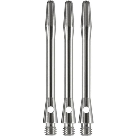 Bulls Aluminium Dart Shafts - Zilver - Medium - (1 Set)