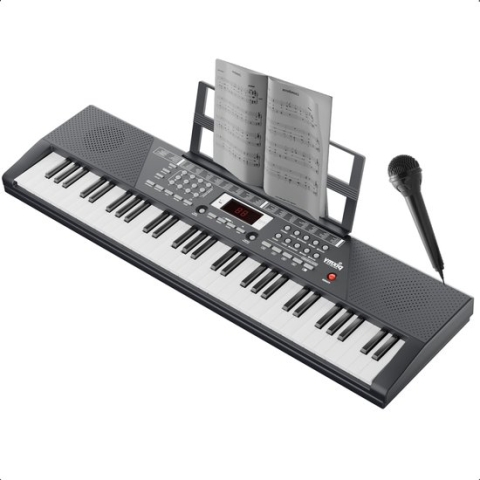 PIXMY - Piano Keyboard - 61Keys Maat M - MP5 - Digitale Piano - Keyboard Piano - Elektrische Piano - Elektronisch Orgel - Keyboard Piano Muziekinstrument 61 Toetsen Kinderen - MP5