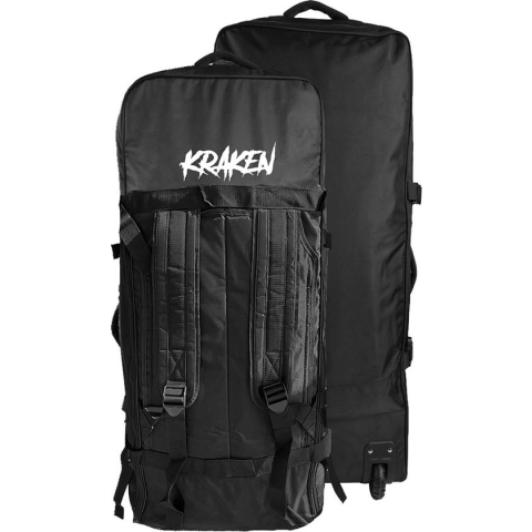 KRAKEN Sup Trolley Backpack Rugzak | Premium Suptas Verstelbaar | Wieltjes | Handige Schouderbanden en Handvaten | Voor het Ultieme Supboard Avontuur!