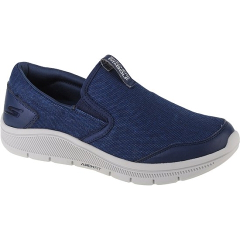 Skechers Go Golf Arch Fit Walk 214035-NVGY, Mannen, Marineblauw, Golfschoenen, maat: 44,5