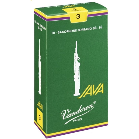 Vandoren Sopraan Saxofoon Java Rieten - 10 Stuks Verpakking