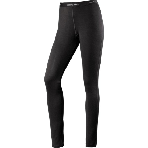 Icebreaker 200 Oasis Merino Legging Zwart S Vrouw