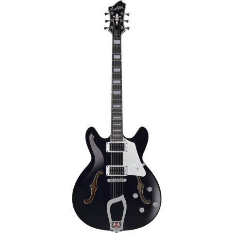 Elektrische gitaar Hagstrom Super Viking Black Gloss