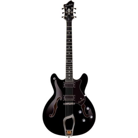 Elektrische gitaar Hagstrom Viking Black Gloss