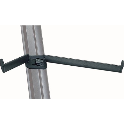 Konig & Meyer 18866 Support Arm Set B Black Anodized keyboardstandaard