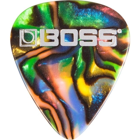 Boss BPK-12-AH - Celluloid plectrum, heavy, 12 stuks