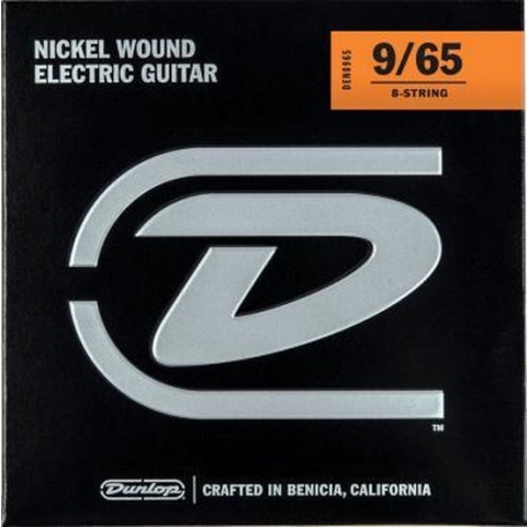 Snarenset Elektrische gitaar Dunlop DEN0965 Extra Light 8-string