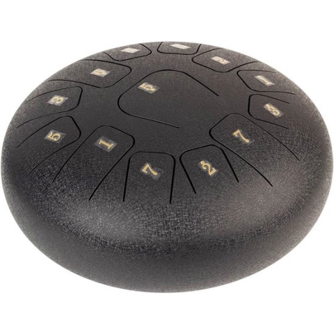Specter Tongdrum 12 inch Mat Zwart - Met Accesoires en Tas