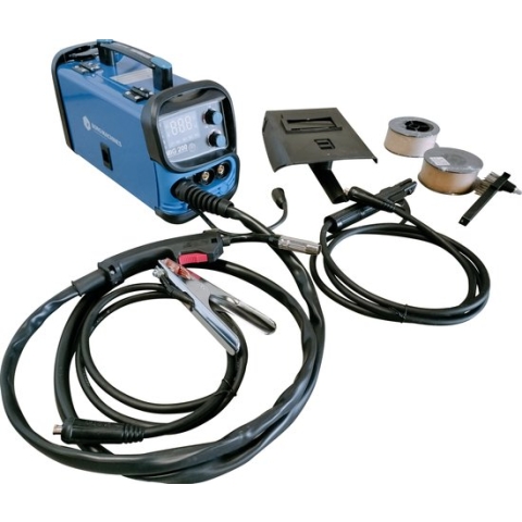 Borg 4 in 1 Inverter Multi Lasapparaat - MIG - MMA - TIG - Flux Lassen 200 Ampere - Inclusief Flux lasdraad -