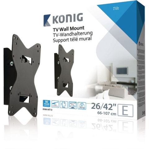 Konig muurbeugel voor TV's tot 42 inch