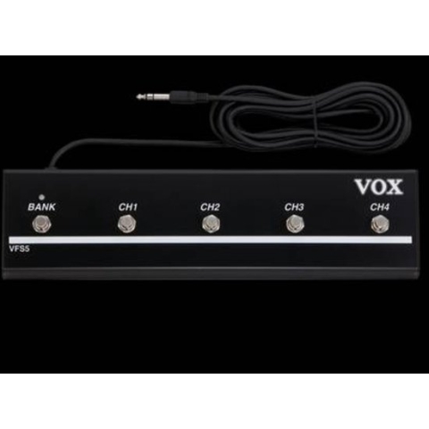 VOX VFS-5 Footswitch VT Valvetronix Serie - Voetschakelaar voor gitaarversterkers
