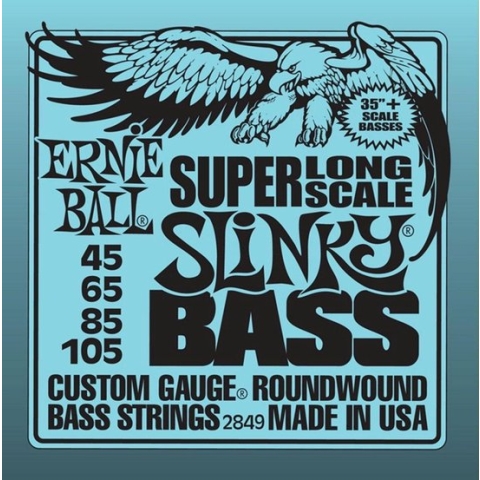 Ernie Ball 2849 Super Long Scale Slinky Bass 045 bassnarenset