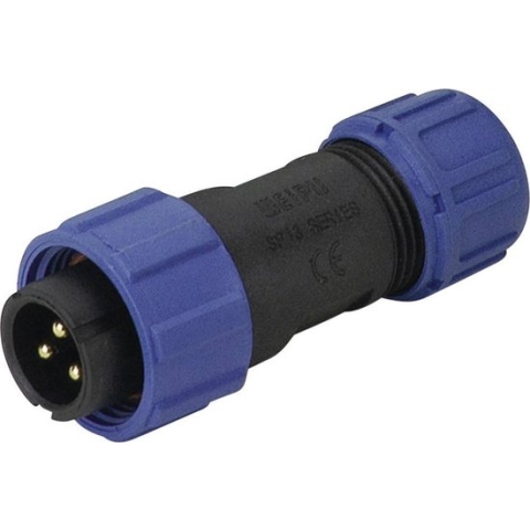 Weipu SP1310 / P 5 II Ronde stekker Stekker, recht Serie (ronde connectors): SP13 Totaal aantal polen: 5 1 stuk(s)