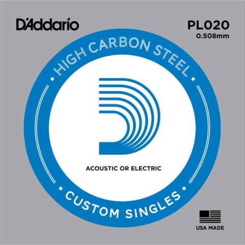 PL020 Plain enkele snaar