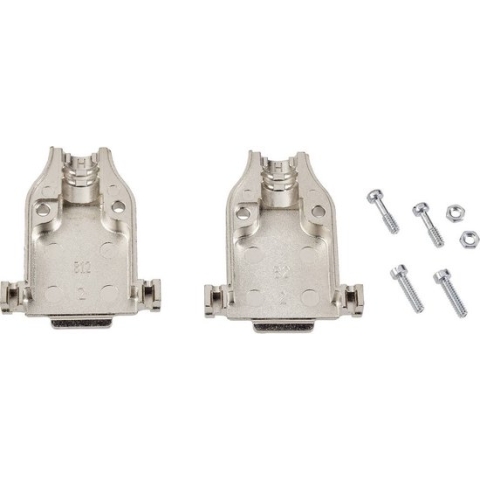 TE Connectivity AMPLIMITE HD-20 (HDP-20) 5745174-5 D-sub behuizing Aantal polen: 37 Metaal 180 ° Zilver 1 stuk(s)