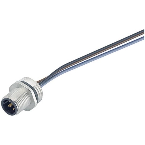 Binder 09-3441-00-05 Sensor/actuator steekconnector M12 Aantal polen: 5 Stekker, inbouw 1 stuk(s)