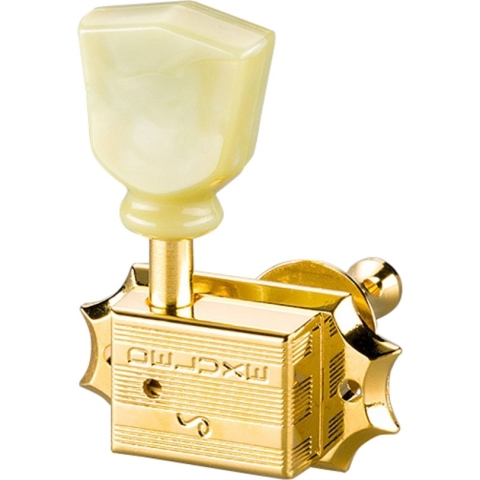 Schaller Original G-Series Keystone SR 3L3R Gold - Stemmechaniek voor gitaar