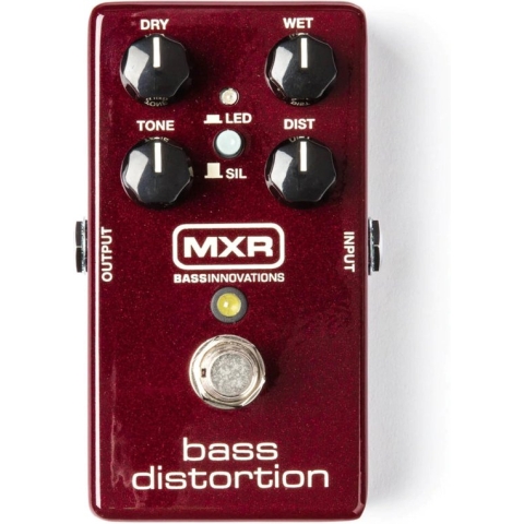 MXR M85 Bass Innovations Distortion - Bas distortion - Rood