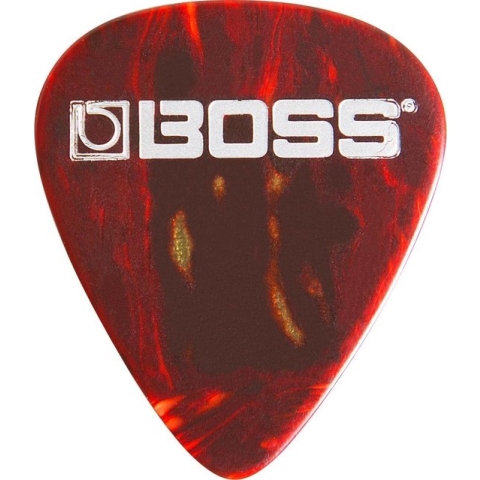 Boss BPK-12-ST - Celluloid plectrum thin shell, 12 pack