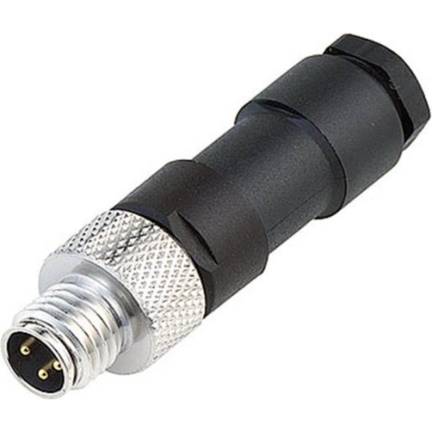 Binder 99-3379-00-03 Sensor/actuator connector, niet geassembleerd M8 Aantal polen: 3 Stekker, recht 1 stuk(s)