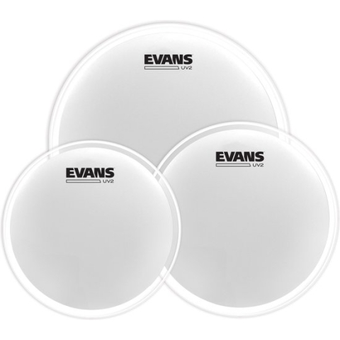 Evans UV2 Coated Tom Pack Standard - Drumvellen set