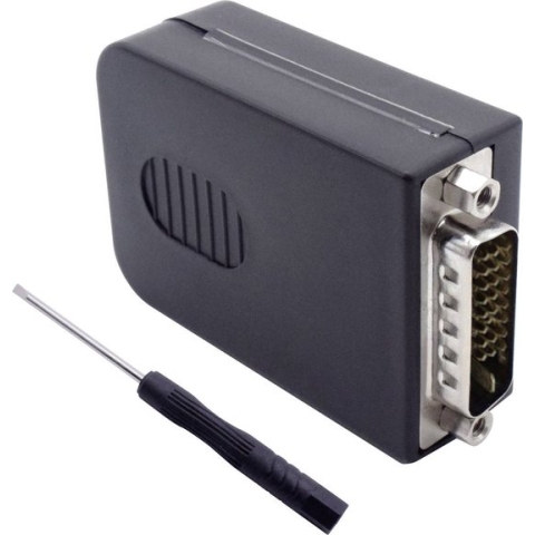 Quadrios 2001C225 DVI-connector Stekker, recht Aantal polen: 26 Zwart 1 stuk(s)