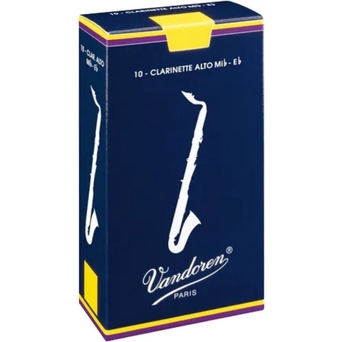 Vandoren Alt Klarinet Rieten Traditional - 10 Stuks Verpakking