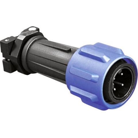Bulgin PX0911/04/P Ronde connector Stekker, recht Serie (ronde connectors): PX09 Totaal aantal polen: 4 1 stuk(s)