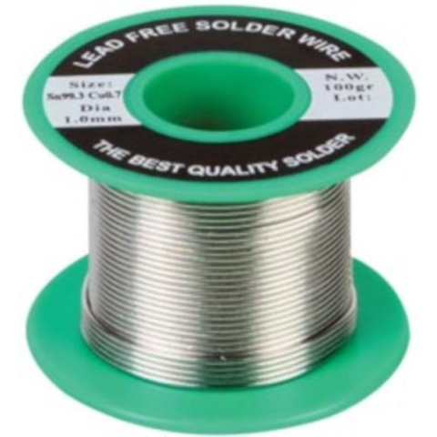 Velleman Soldeertin Met Harskern 100 Gram 1 Mm Tin Zilver