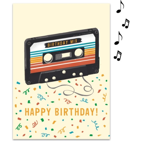 Never Gonna Give You Up Birthday Card - Grappige Verjaardags Kaart - RickRoll - Nonstop muziek & Glitters!