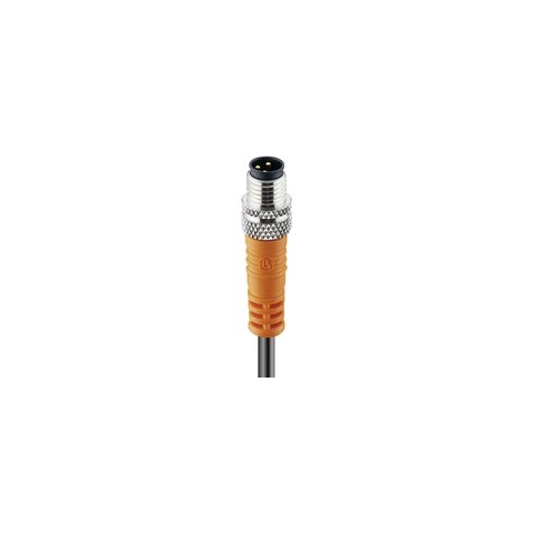 Lumberg Automation 38600 Sensor/actuator connector, geassembleerd M8 Aantal polen: 4 Stekker, recht 5.00 m 1 stuk(s)
