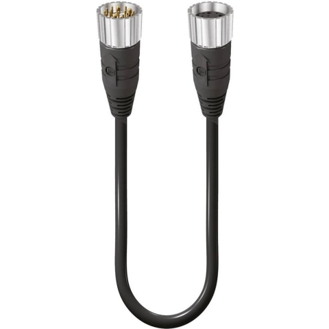 Lumberg Automation 68990 Sensor/actuator aansluitkabel M23 Aantal polen: 19 Stekker, recht, Koppeling, recht 2.00 m 1 s