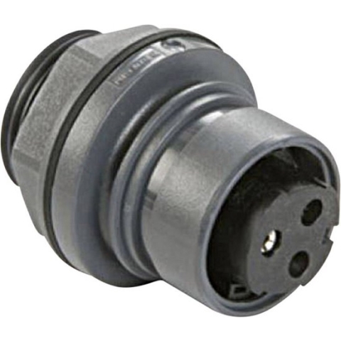 Bulgin PXP6012/03S/CR Kabelschoenconnector (rond) Bus, inbouw Serie (ronde connectors): Buccaneer 6000 Totaal aantal po