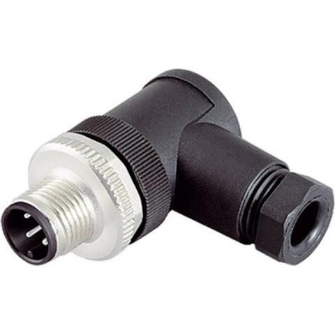 Binder 99-0437-24-05 Sensor/actuator connector, niet geassembleerd M12 Aantal polen: 5 Stekker, haaks 1 stuk(s)