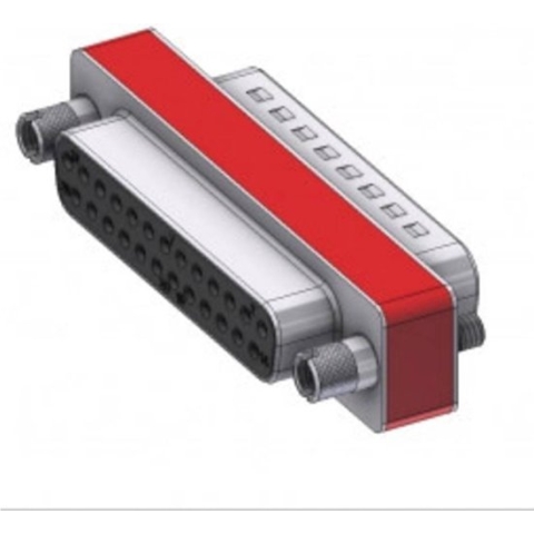 Deltron Connectors D-sub adapter D-sub bus 25-polig - D-sub stekker 25-polig 1 stuk(s)