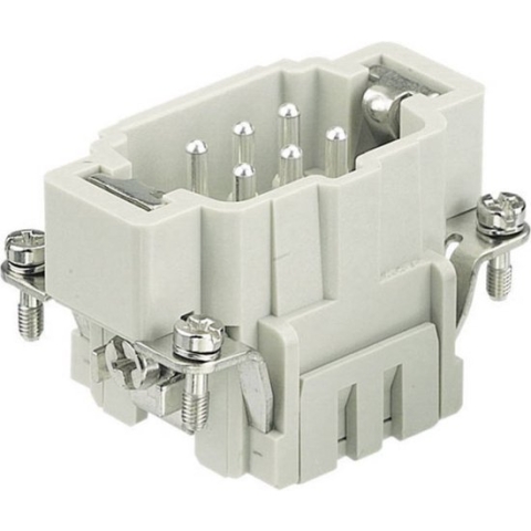 Harting 09 33 016 2616 Stekker inzetstuk Han® E 16 + PE Cage clamp 1 stuk(s)
