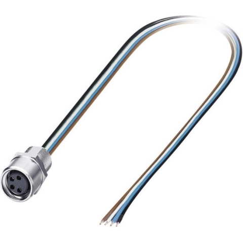 Phoenix Contact 1693788 Sensor/actuator steekconnector M12 Aantal polen: 4 Bus, inbouw 0.50 m 1 stuk(s)