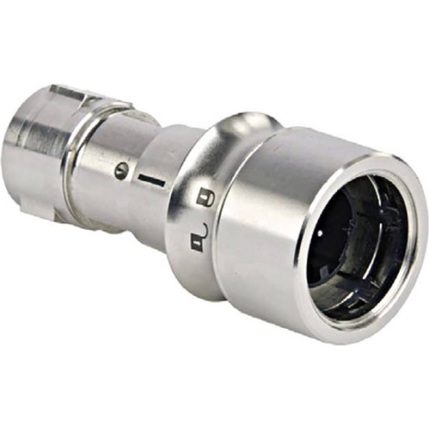 Bulgin PXM6010/03S/ST/0507/SN Kabelschoenconnector (rond) Koppeling, recht Serie (ronde connectors): Buccaneer 6000 Tot