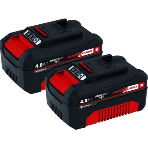 Einhell 4 Ah duo pack Power-X-Change