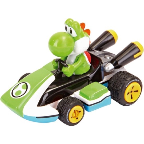 Auto Pull & Speed - Mario Kart 8 - Yoshi - Speelgoedauto Carrera