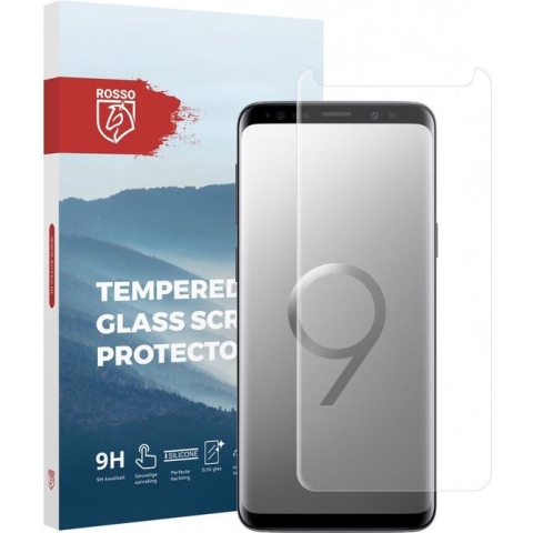 Rosso 9H Tempered Glass Screen Protector Geschikt voor Samsung Galaxy S9 | Glasplaatje | Beschermlaag | Beschermglas | 9H Hardheid