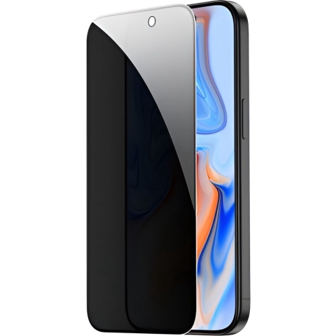 Celly - Privacy screenprotector Apple iPhone 15- tempered glass