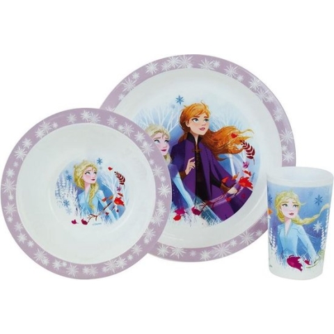 Disney Frozen Ontbijtsetje 3 delig - Multi