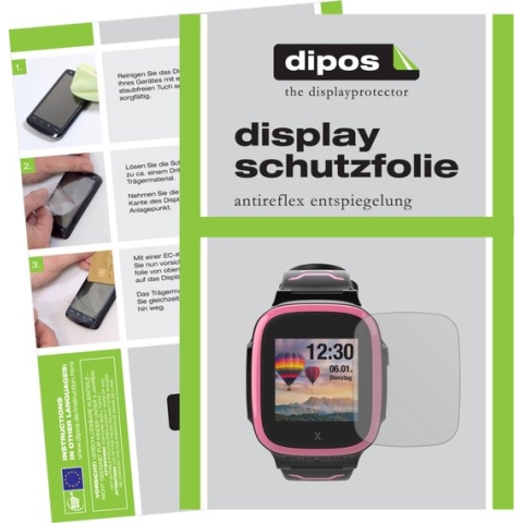 dipos I 6x Beschermfolie mat compatibel met Xplora X5 Play Folie screen-protector