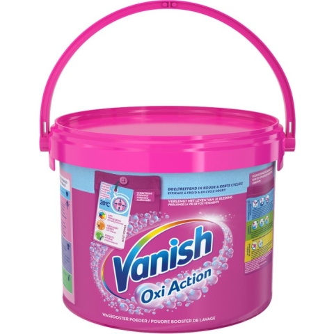 Vanish Oxi Action Wasbooster Poeder - Vlekverwijderaar Voor Gekleurde Was - 2,7 kg