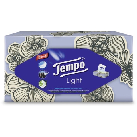 Tempo Light Box - 3-laags tissues - 14 x 70 stuks